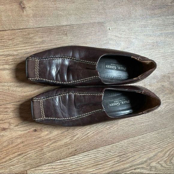 paul green suede loafers